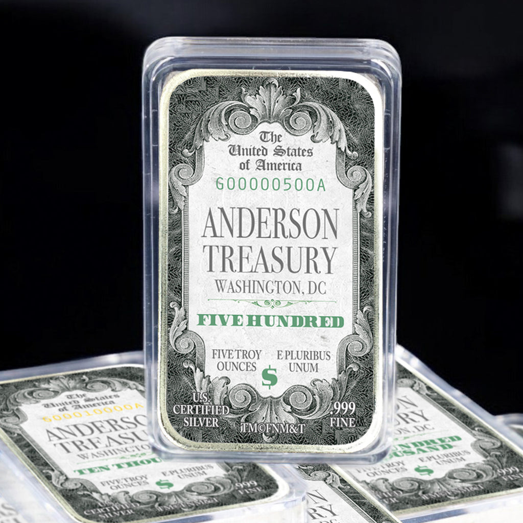 High Denomination Silver Bars
