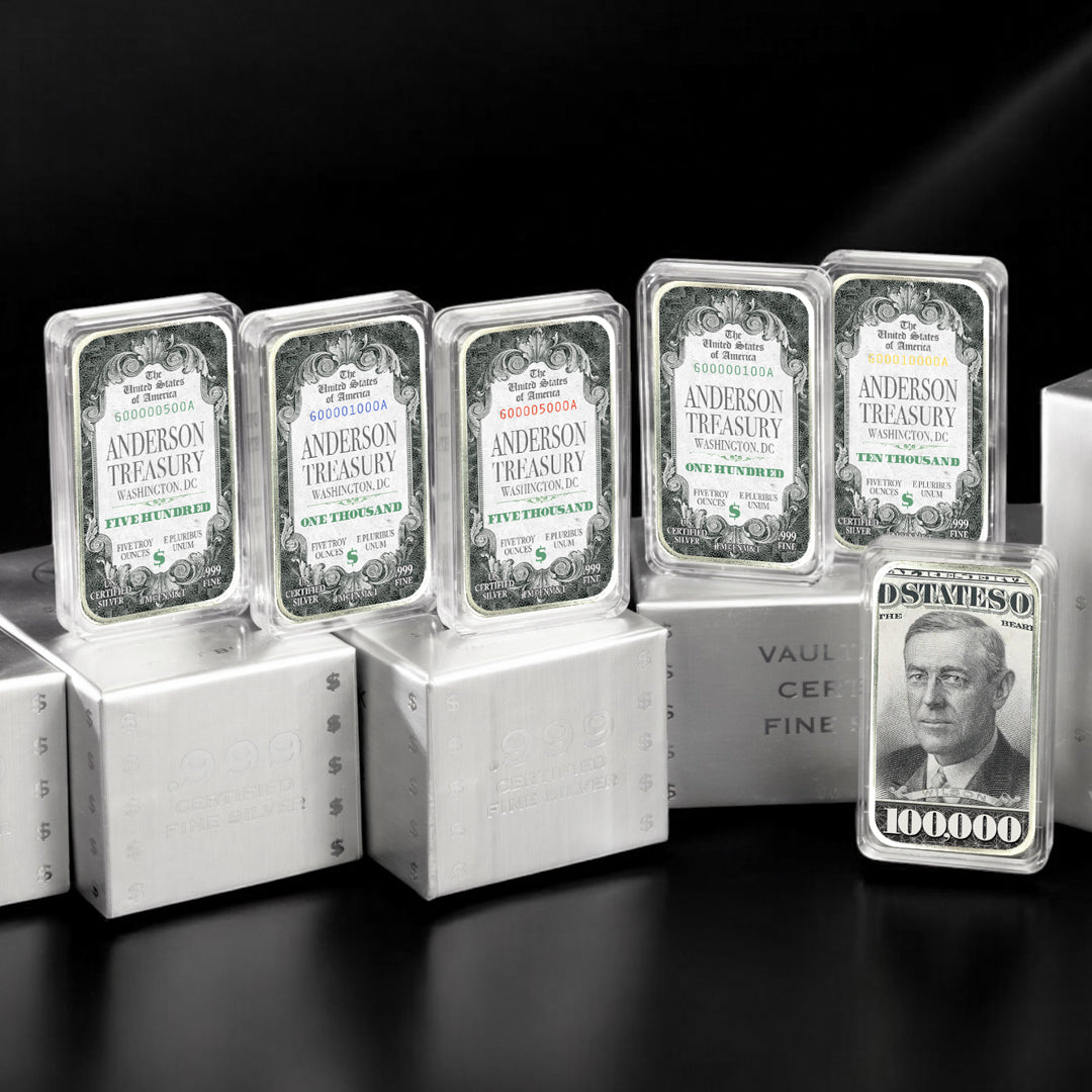 High Denomination Silver Bars