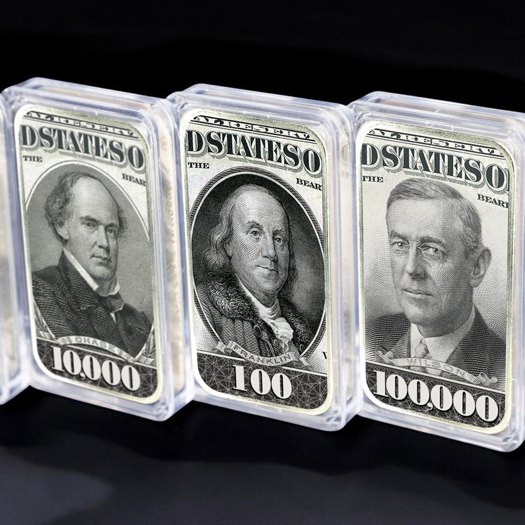 High Denomination Silver Bars