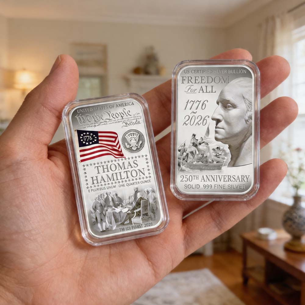 Freedom For All - 250th Anniversary Silver Bar