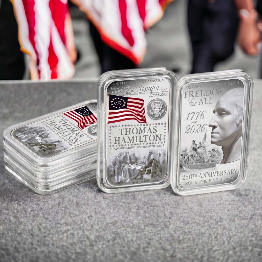 Freedom For All - 250th Anniversary Silver Bar