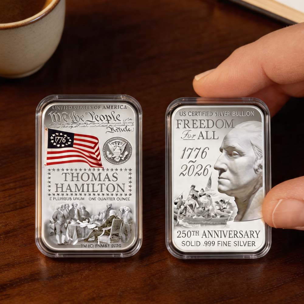Freedom For All - 250th Anniversary Silver Bar