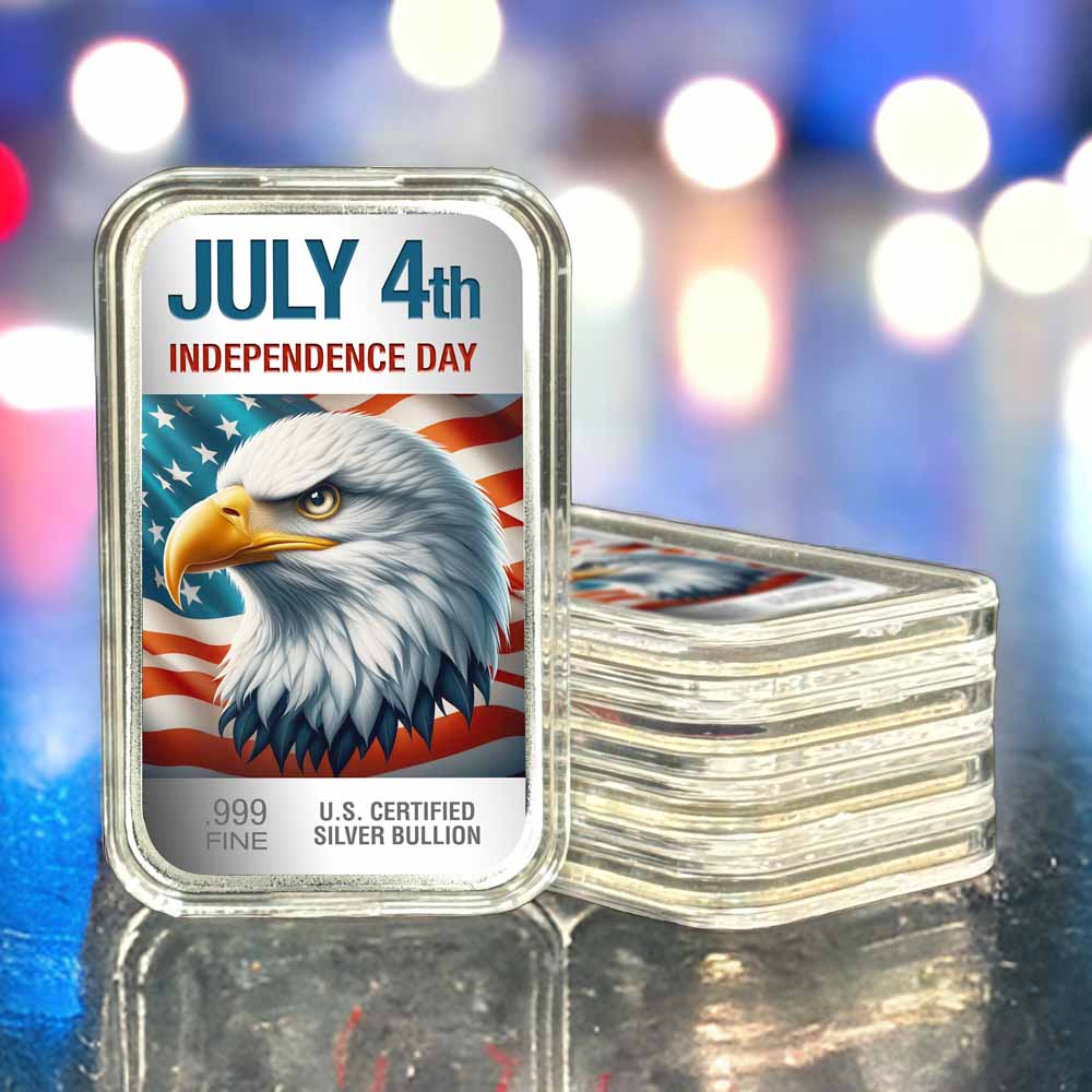 Independence Day Silver Bars
