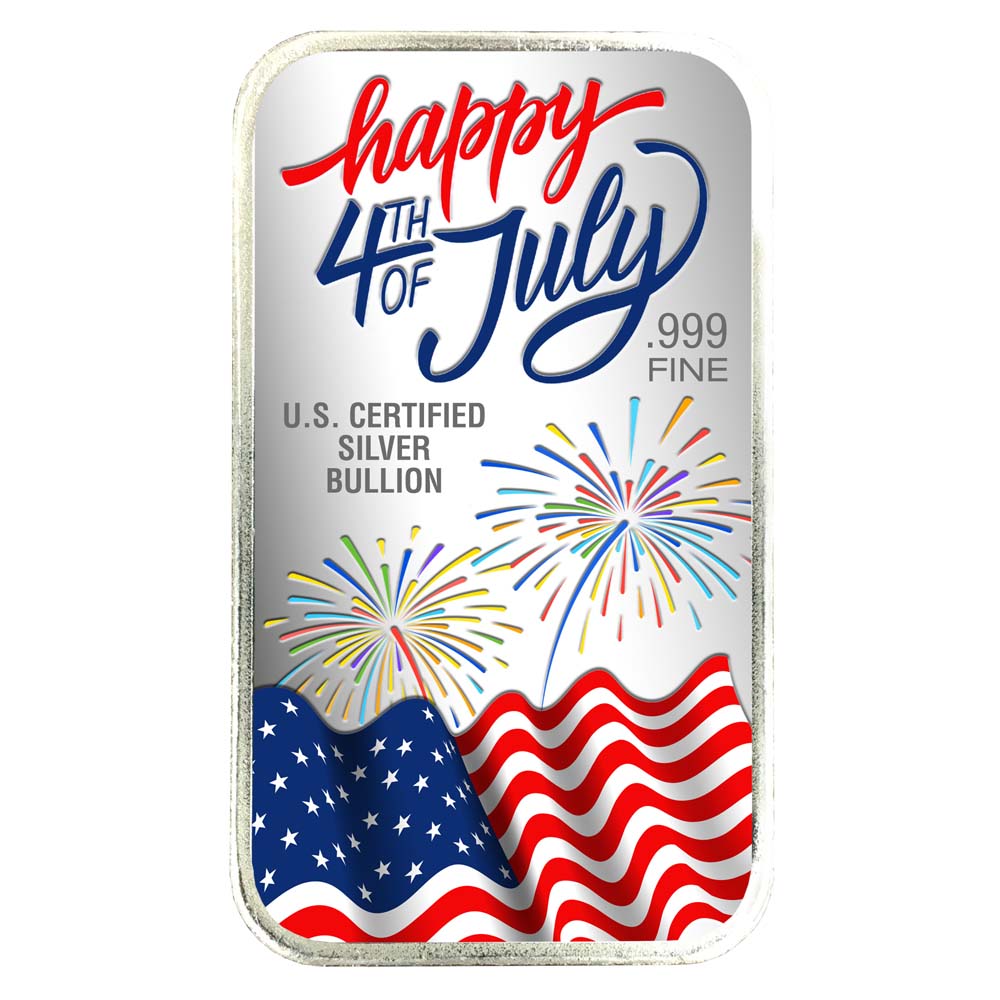 Independence Day Silver Bars