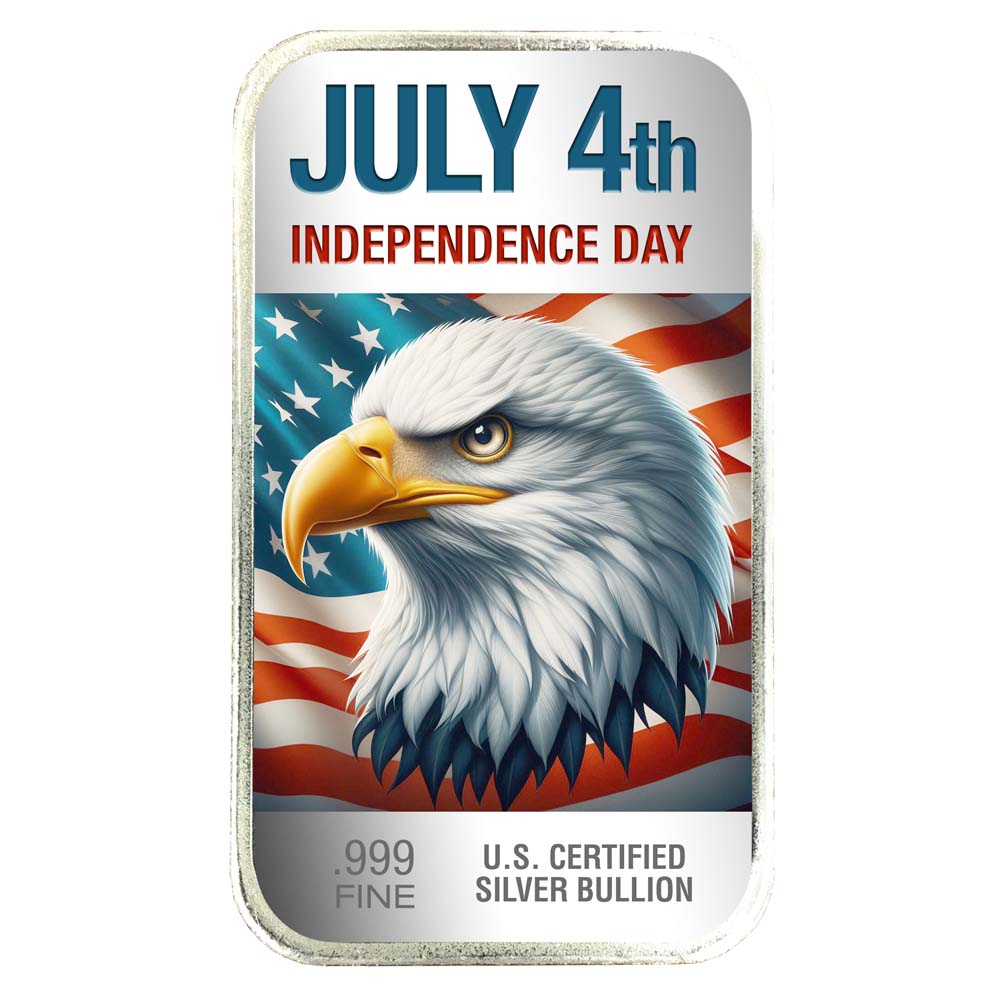 Independence Day Silver Bars