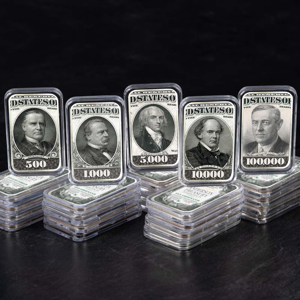 High Denomination Silver Bars