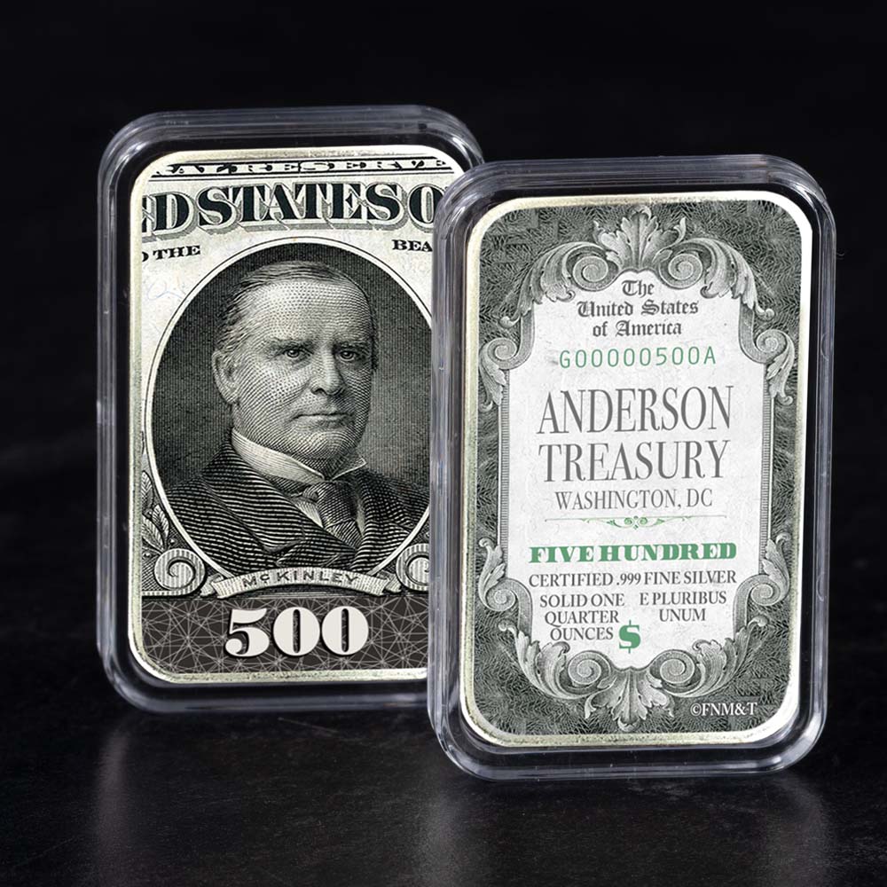 High Denomination Silver Bars