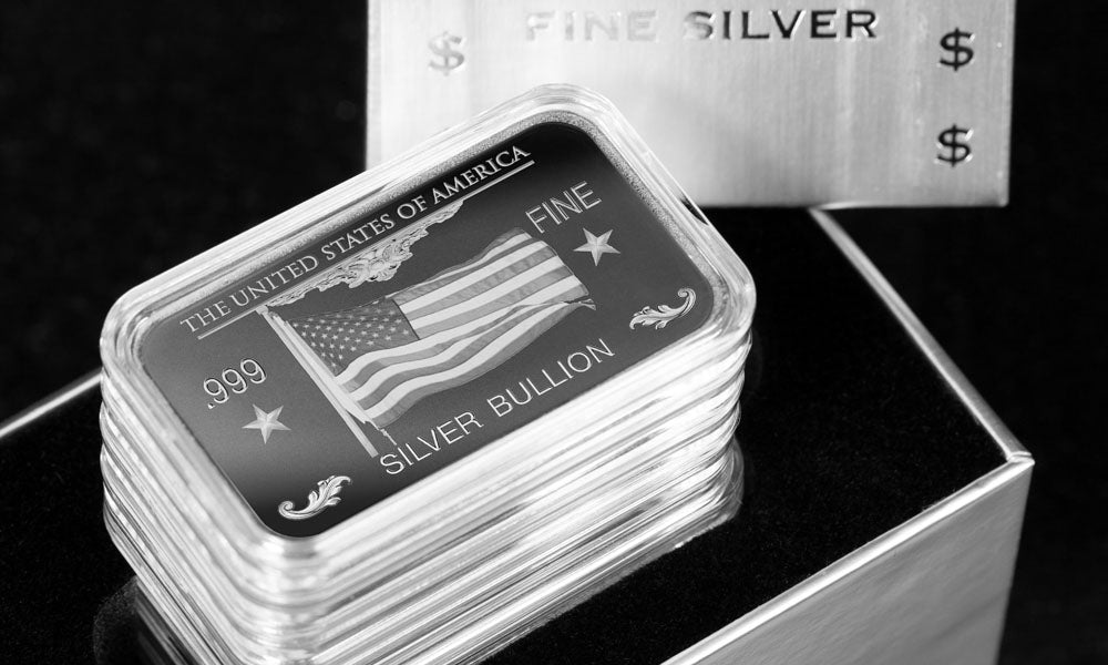 Personalized Memorial Silver Bars