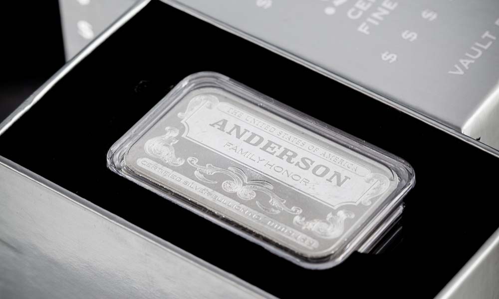 Personalized Silver Bars