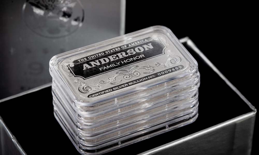 Personalized Silver Bars
