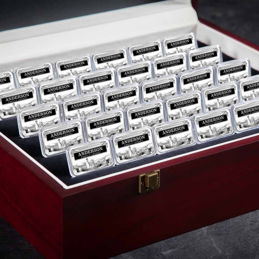 Surname Silver Bars