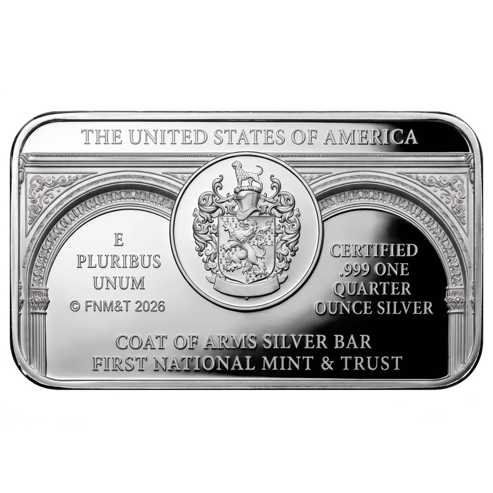 Coat of Arms Silver Bars