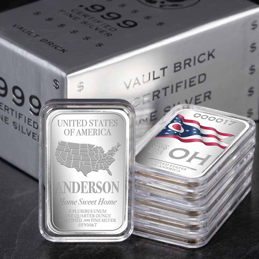 State Flag Silver Bars