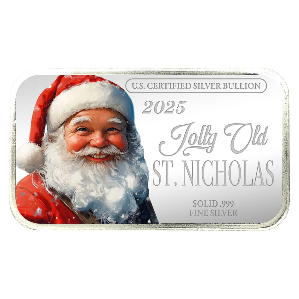 Christmas Silver Bars