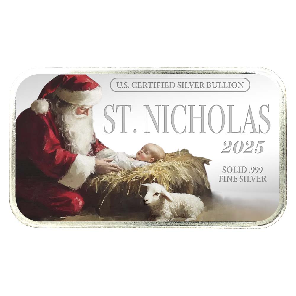 Christmas Silver Bars