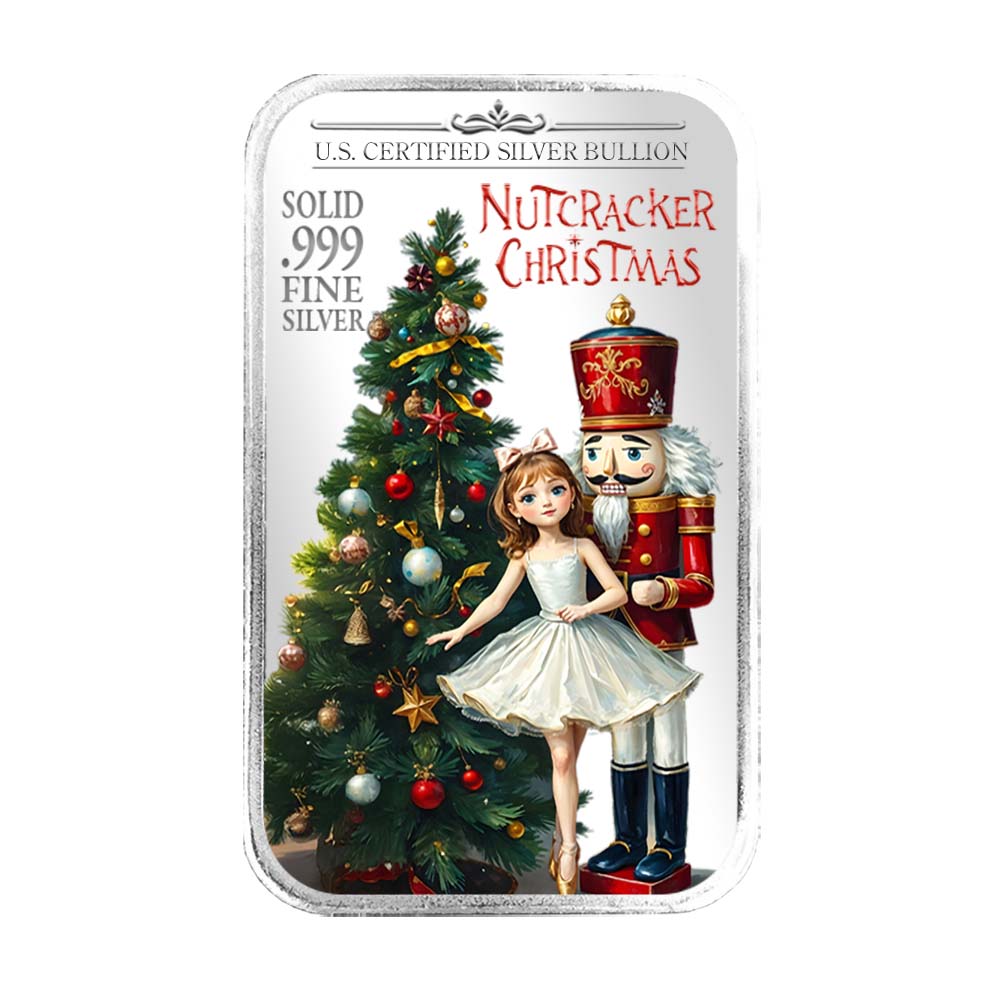 Limited Edition Christmas Silver Bars