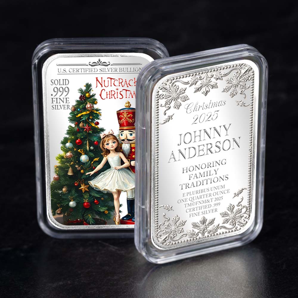 Limited Edition Christmas Silver Bars