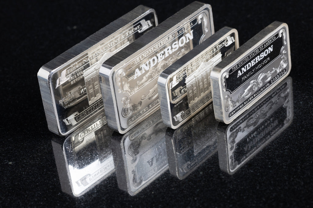Mega & Jumbo | Personalized Silver Bars