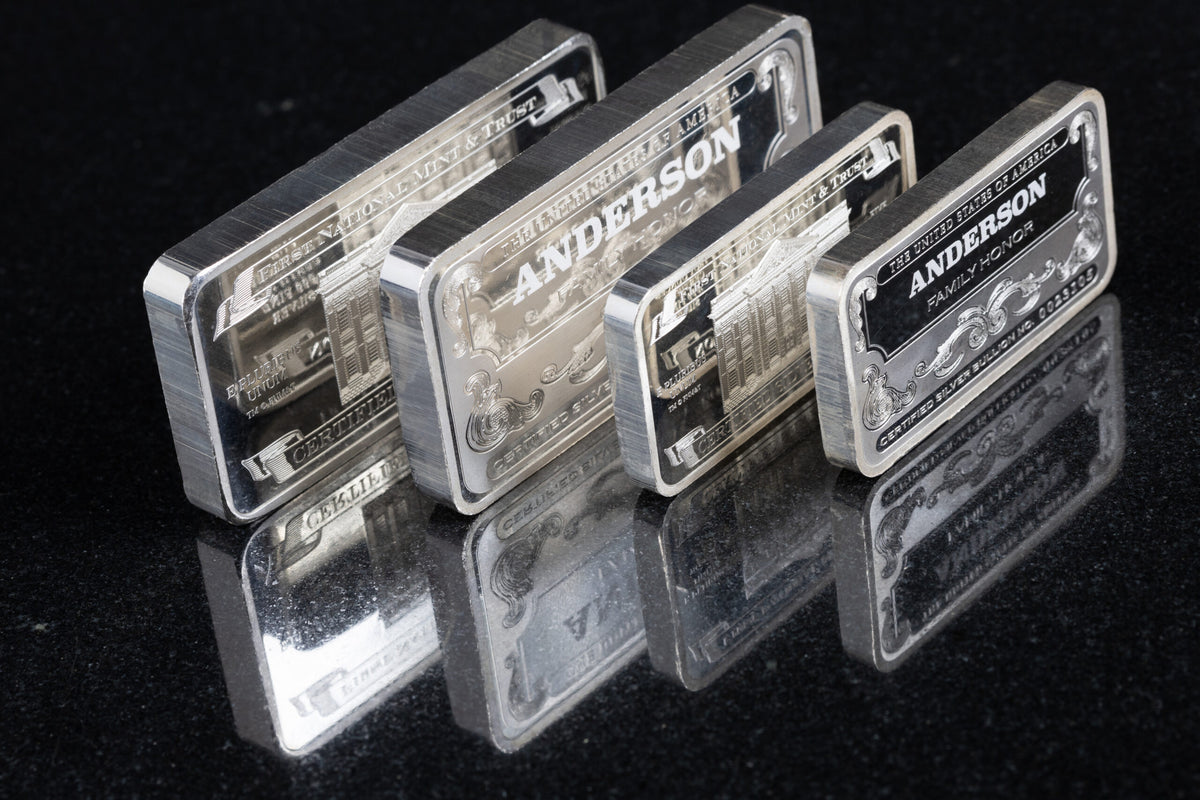 Heirloom & Ancestral Personalized Silver Bars