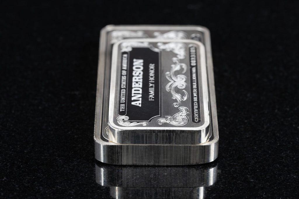 Heirloom & Ancestral Personalized Silver Bars