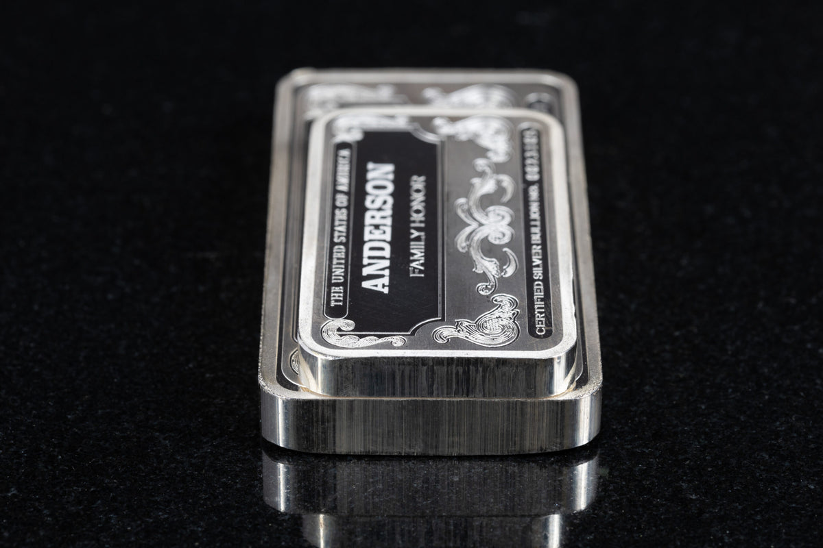 Heirloom & Ancestral Personalized Silver Bars