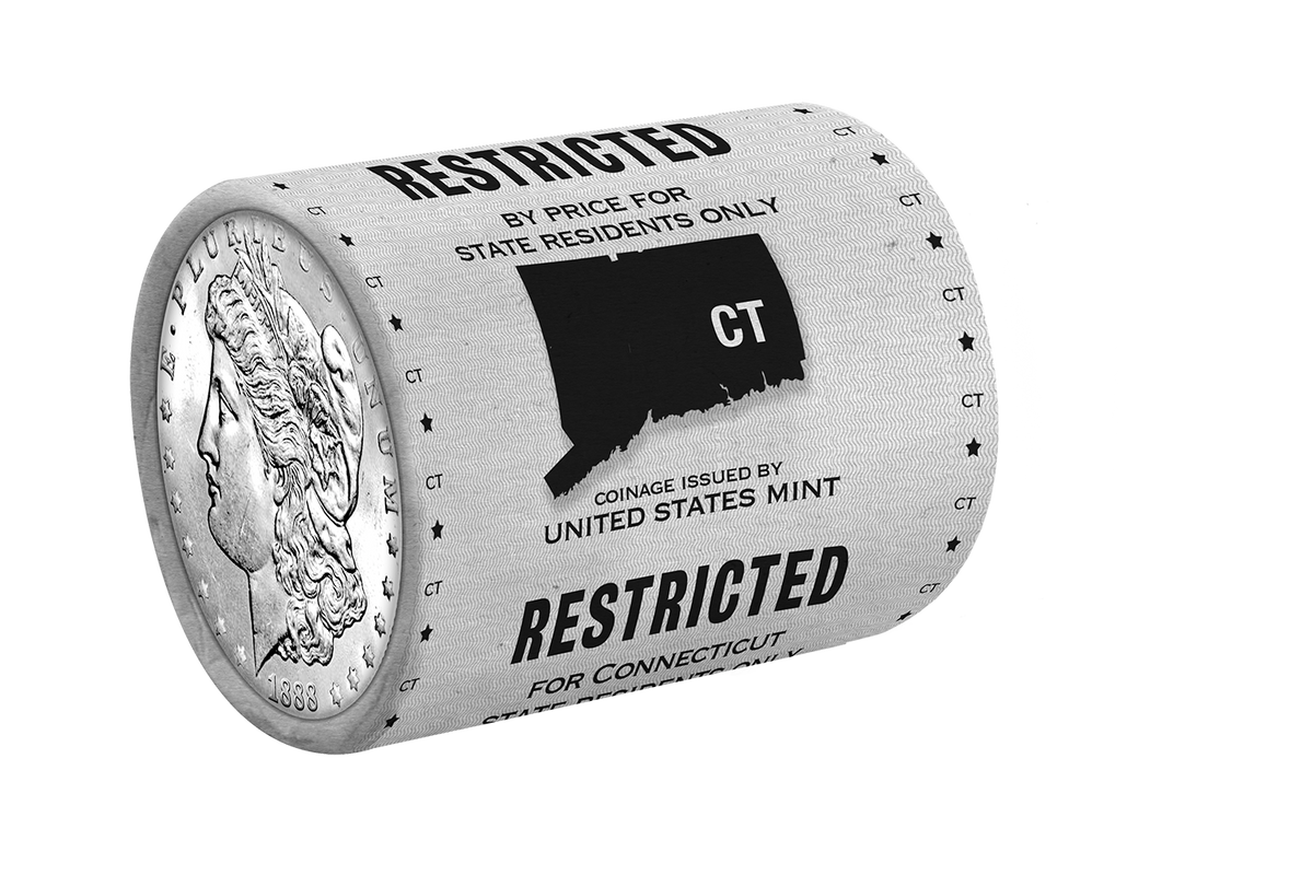 State Morgan Silver Dollars Rolls