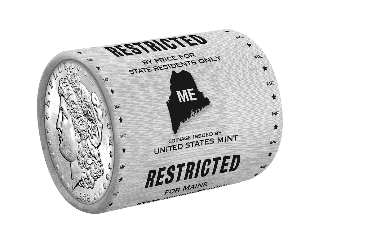 State Morgan Silver Dollars Rolls