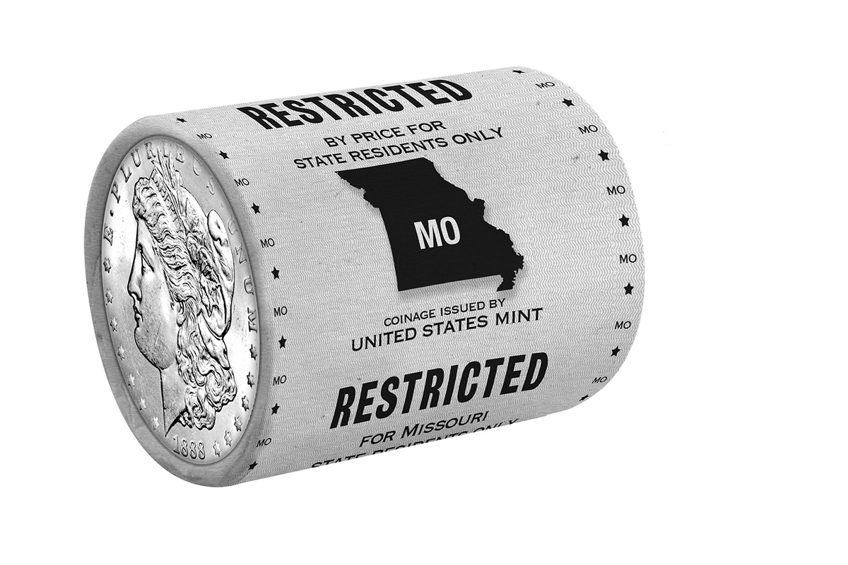 State Morgan Silver Dollars Rolls