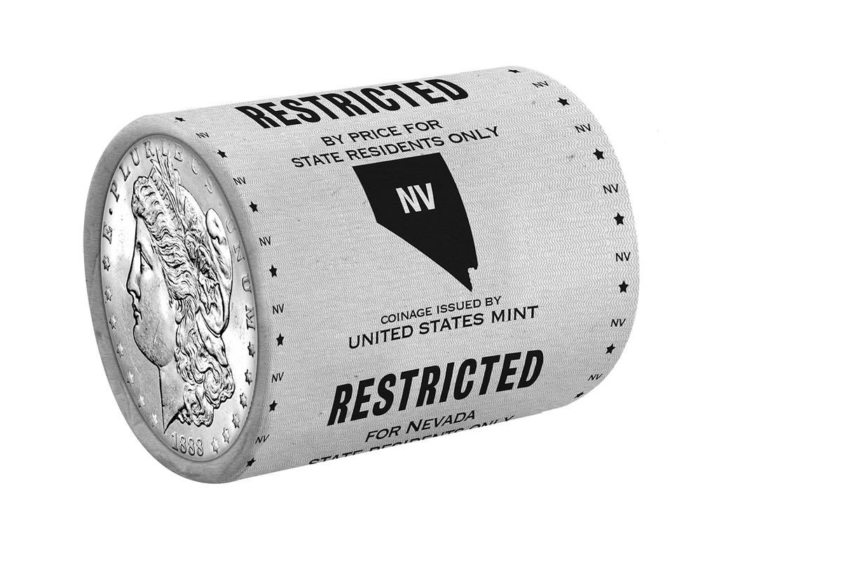 State Morgan Silver Dollars Rolls