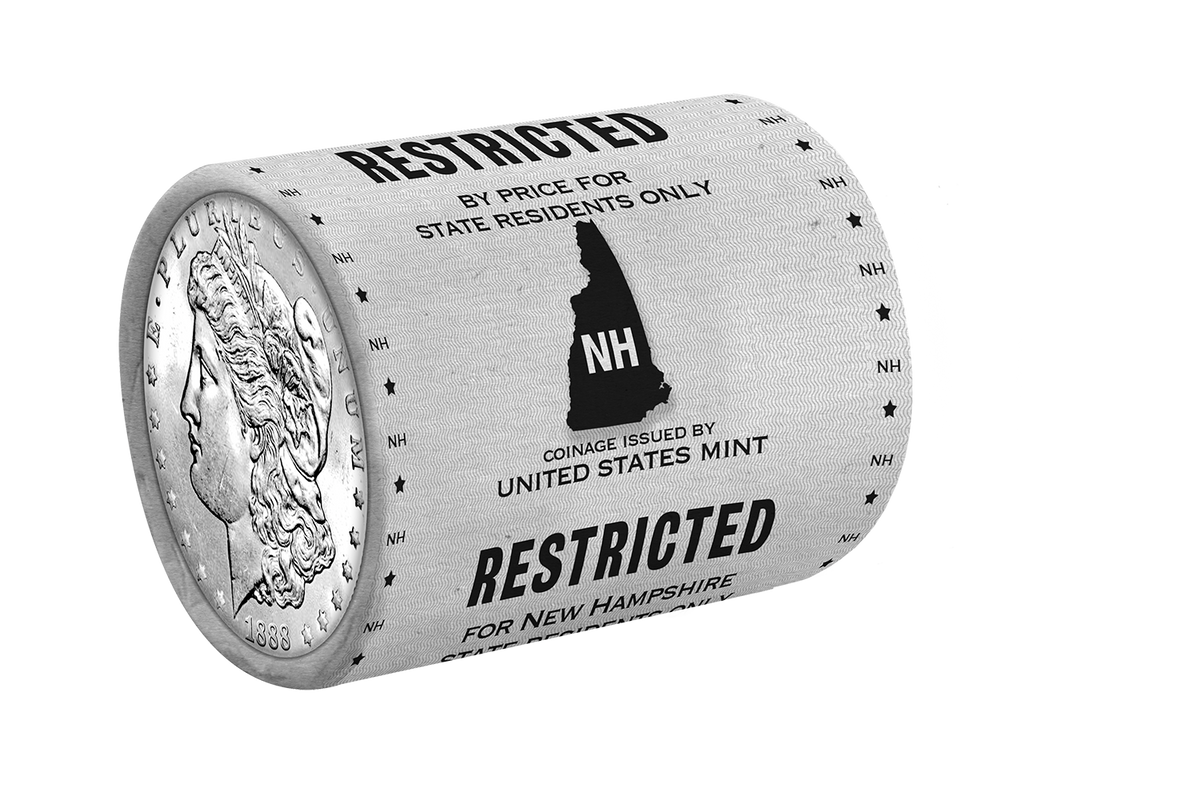 State Morgan Silver Dollars Rolls