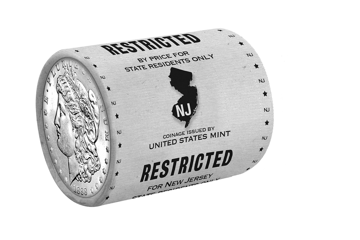State Morgan Silver Dollars Rolls