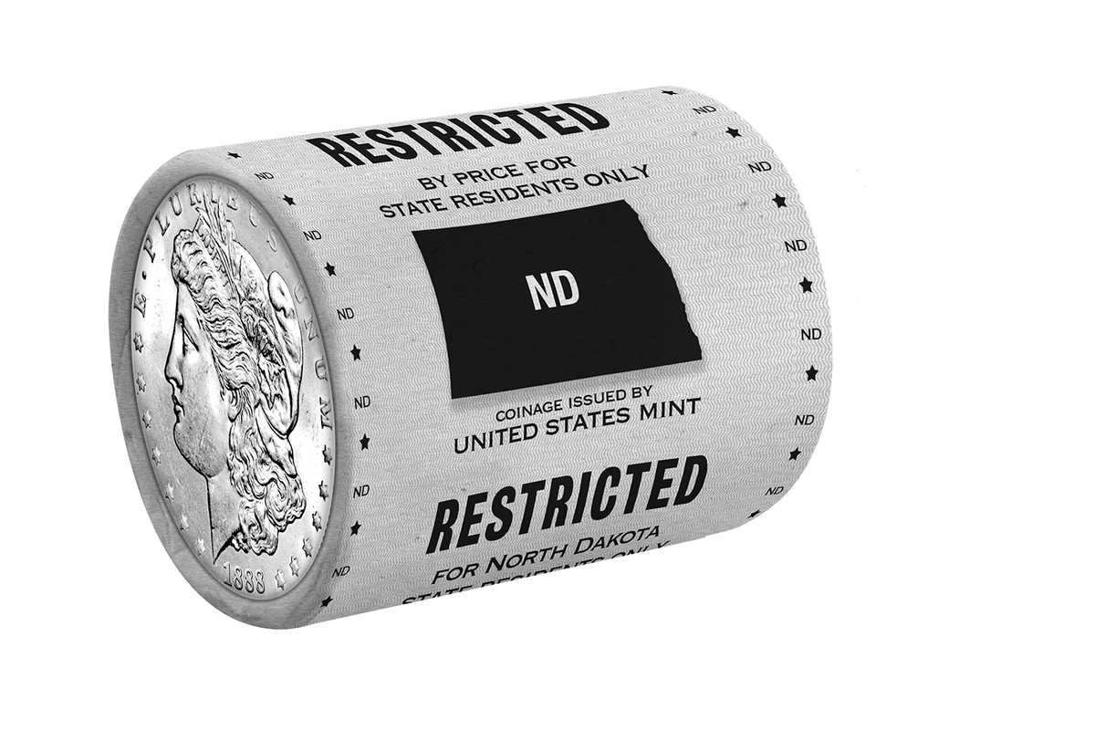 State Morgan Silver Dollars Rolls