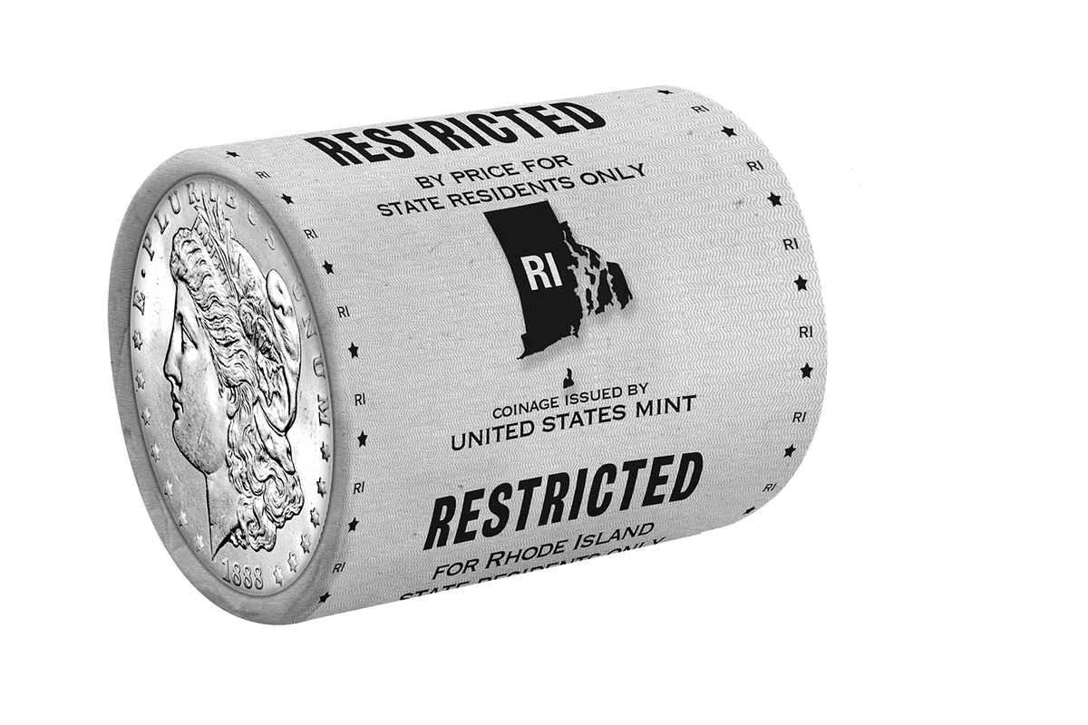 State Morgan Silver Dollars Rolls