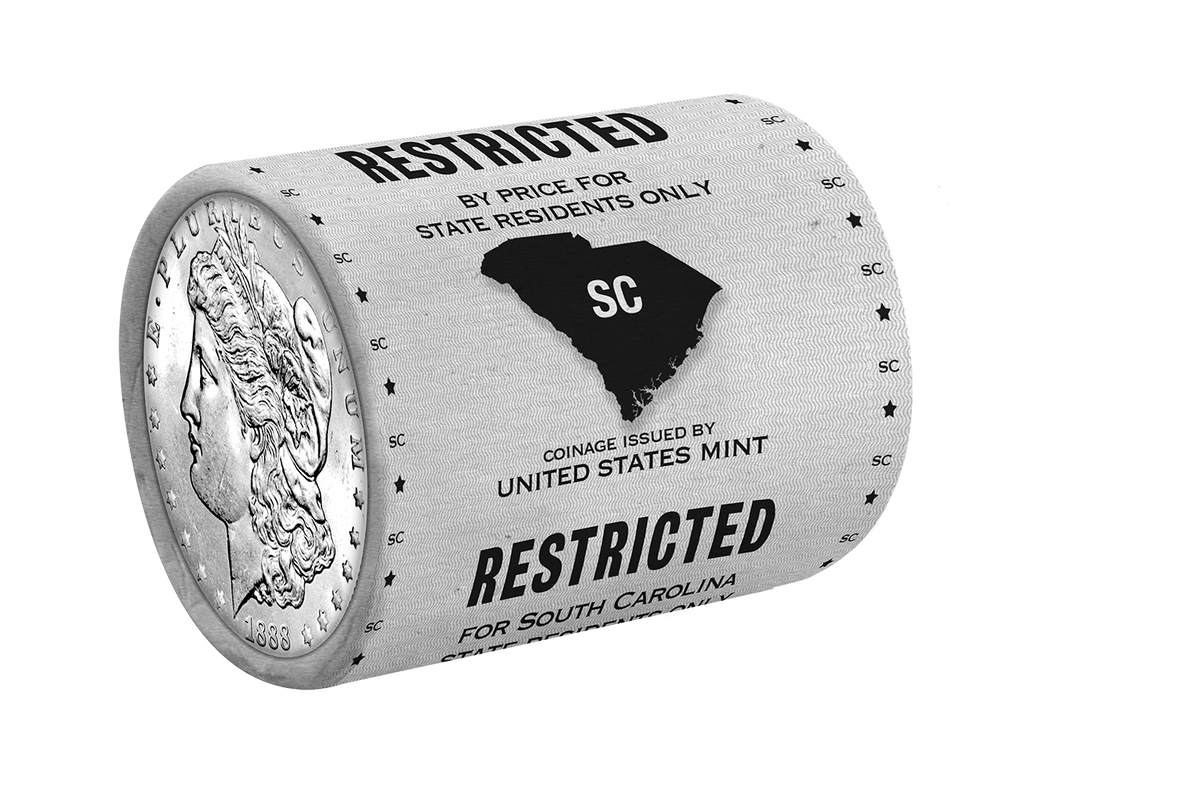 State Morgan Silver Dollars Rolls
