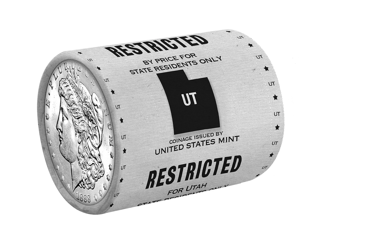 State Morgan Silver Dollars Rolls